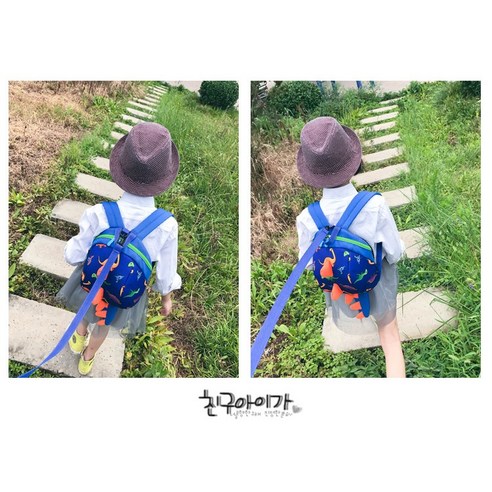 VividChic 아기 공룡 백팩 여행 가족 백팩