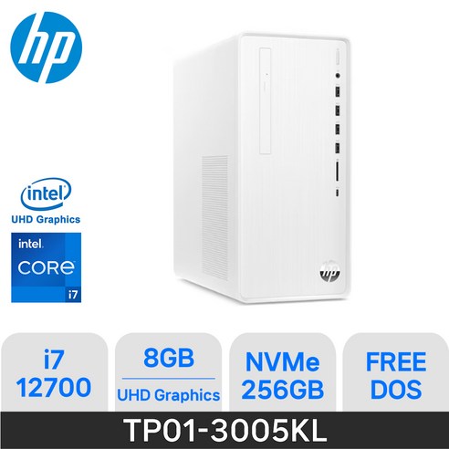 HP 파빌리온 TP01-3005kl, Free DOS, 256GB, 8GB, 화이트