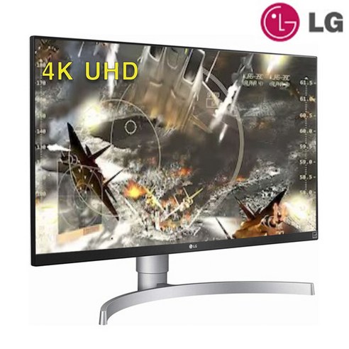 LG 27인치 4K UHD 27UK650 LED 리퍼 모니터 사무 디자인 주식용