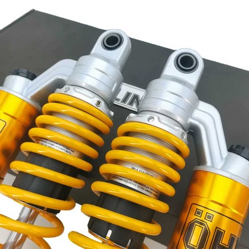 오토바이 서스펜서 쇼크 쇼바 리어소바 스쿠터 튜닝, Ohlins 외장형(올 블랙/340mm 페어)