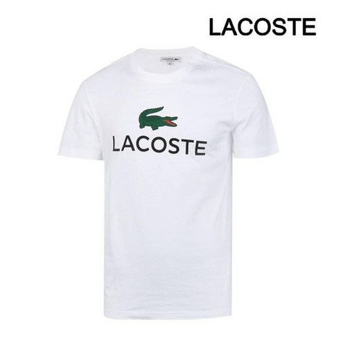 라코스테반팔티셔츠크루넥화이트TH0603001