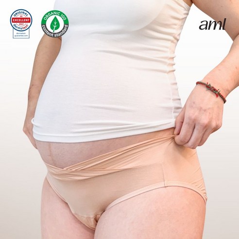 에이엠엘 임산부 모달 순면 V 팬티 산후 제왕절개 빅사이즈 속옷