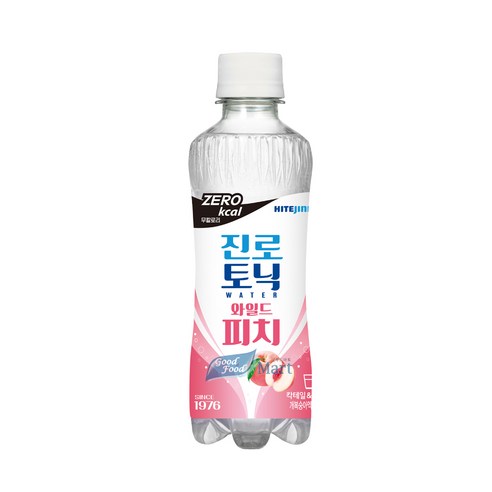 진로 토닉워터 제로 와일드피치 300ml (48펫), 48개