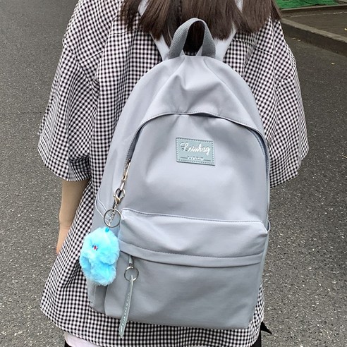 DFMEI Schoolbag 원래 틈새 일본식 캔버스 가방 여성 배낭 신아 중을위한 간단한 대을위한