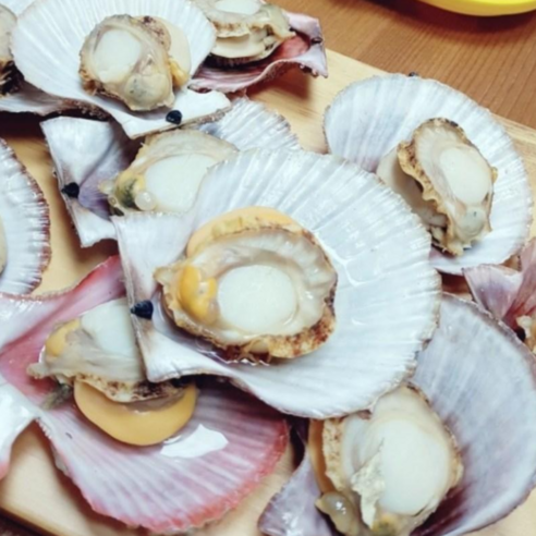 신선한 통영 비단 가리비, 하고잽이수산이 선사합니다.