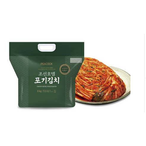 주문후 제작해서 맛잇는 조선호텔 특제소스 김치 8kg, 1개