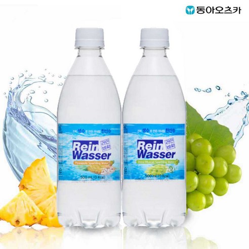 동아오츠카 라인바싸 탄산수 파인애플 500ML 20입 1박스, 20개