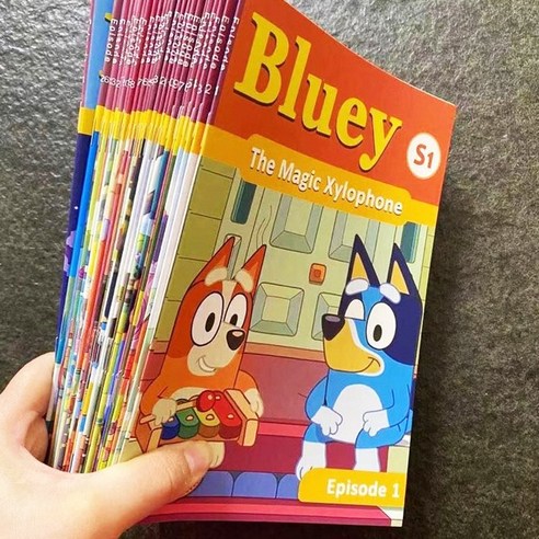 [이엔제이] 국내 발송 블루이 26권 세트 Bluey 영어 원서 음원 제공