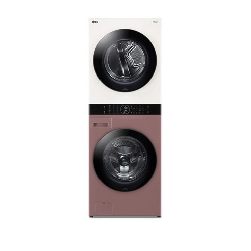  삼성전자 BESPOKE 그랑데 AI 세탁기 직렬설치 패키지 WF24B8200KE2L 세탁기 24kg + 건조기 20kg 방문설치, 그레이지 세탁기건조기세트 LG전자 트롬 워시타워 오브제 컬렉션 W16DE 세탁기 24kg + 건조기 16kg 방문설치, 네이처 레드우드 + 네이처 베이지