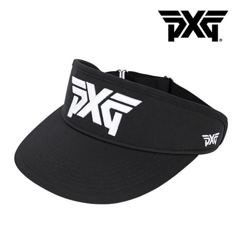 [정품] PXG 골프모자 남녀공용 바이저 썬캡 톨, 블랙(H-22PXG000013-BLK)