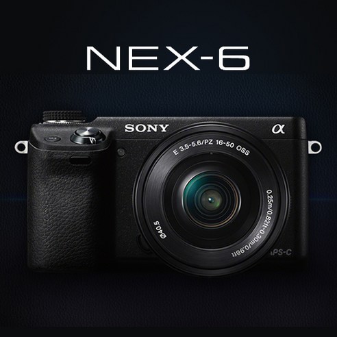 소니 정품 NEX-6 바디+16-50mm 렌즈 Kit - 1610만화소 Wi-Fi지원 플래시 내장형 미러리스 디지털카메라 k, 바디+16-50mm 기본세트