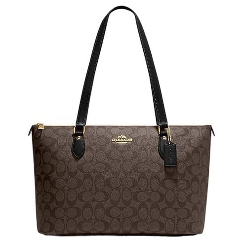 코치 갤러리 토트백 가죽