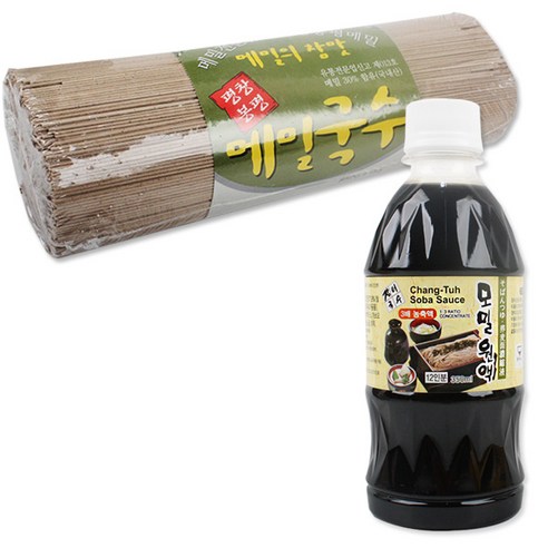 냉장_칠갑농산 생메밀면사리, 360g, 20개 봉평농협봉평메밀 11 평창봉평 메밀국수세트 (모밀원액 350ml+평창봉평메밀국수 850g), 1세트