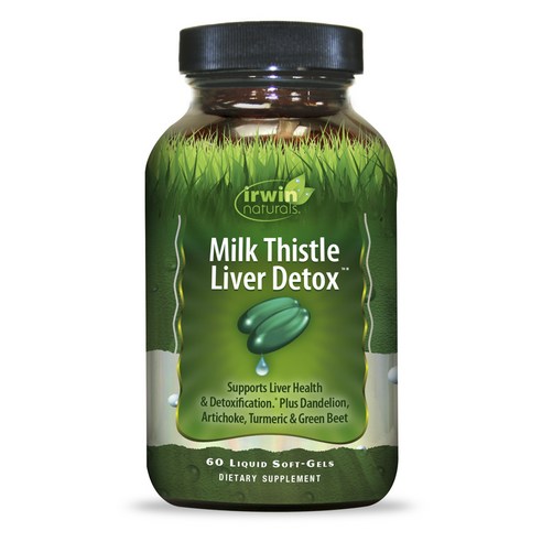 어윈네츄럴스 밀크 씨슬 리버 디톡스 리퀴드 소프트젤, 60정, 1개 Best Top5