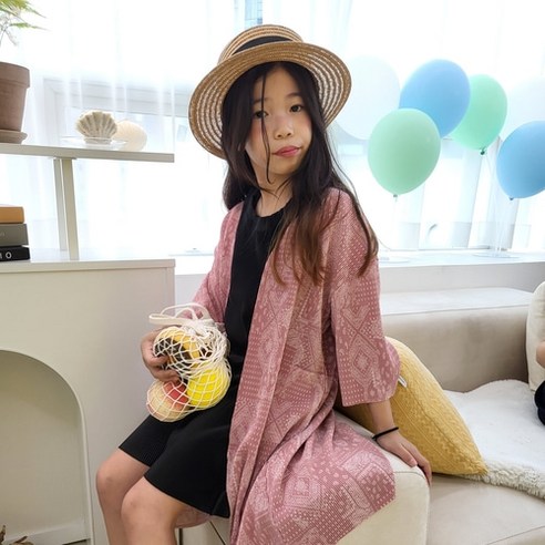 주디 아동복 헤이즐 플리츠 로브 바캉스룩 휴가룩