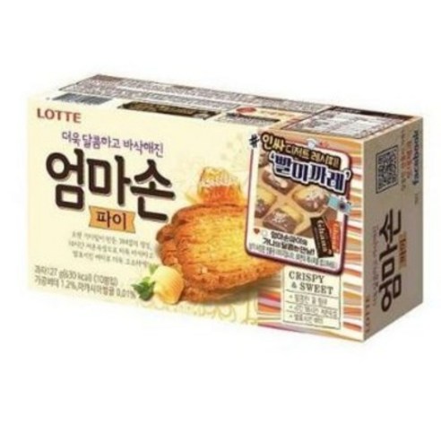 엄마손 파이, 127g, 16개