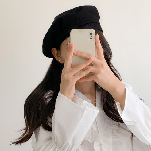 블루씨티 화가 면100 코튼 베레모 모자