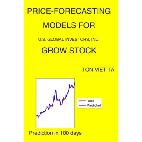 Price-Forecasting Models for U.S. Global Investors Inc. GROW Stock Paperback, Independently Published