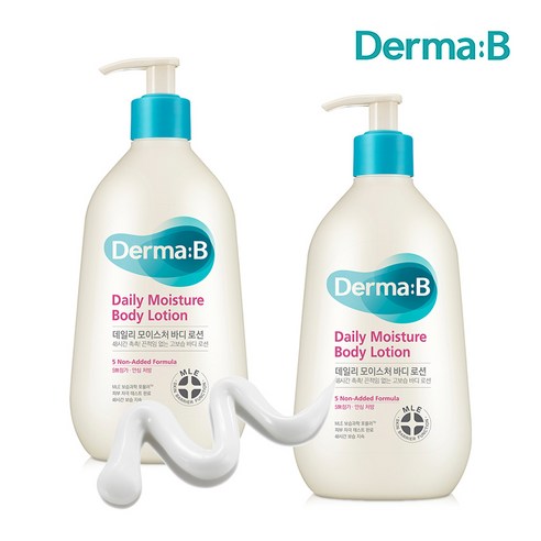 더마비 데일리 모이스처 바디로션, 2개, 400ml