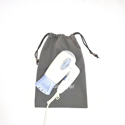 헤어 드라이어주머니 캔버스 원단 파우치, 접이용드라이기와 함께 사용, 모텔이나 호텔에서 편리