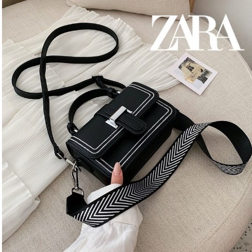 ZARA 자라 여성 가죽 미니크로스백 숄더백 미니가방