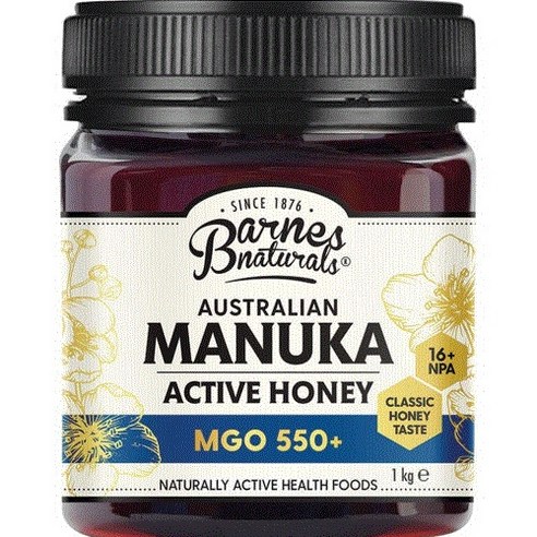 바네스 네츄럴 마누카꿀 MGO 550+, 자연의 선물이 당신의 건강을 책임집니다.
