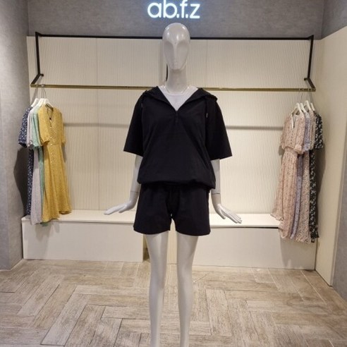 DB_ ab.f.z 허리스터링캐쥬얼반바지 (AOV5QPZ1G)