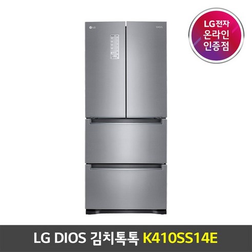 LG전자 디오스 스탠드형 김치냉장고, 그레이, K410SS14E