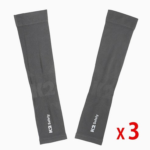 K2 SAFETY 베이직 쿨토시 IUS21904, 그레이, 3세트