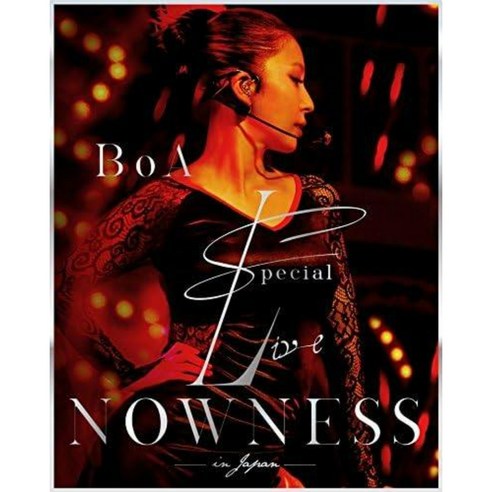 보아 일본 BoA Special Live NOWNESS in JAPAN 블루레이 (Blu-ray Disc+스마프라)