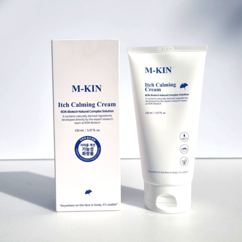 엠킨 피부 가려움증 수분 크림, 1개, 150ml
