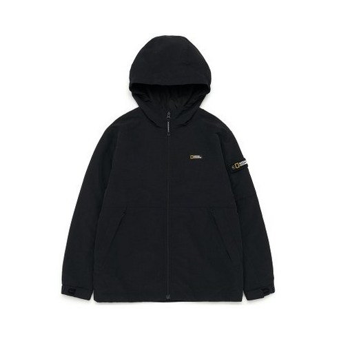 내셔널지오그래픽 키즈 K221UJP930 베이직 바람막이 점퍼 CARBON BLACK