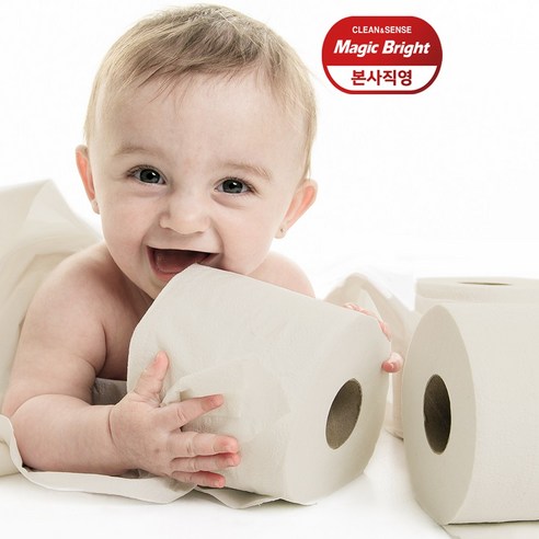 펄프로 만들어진 품질 좋은 대나무화장지