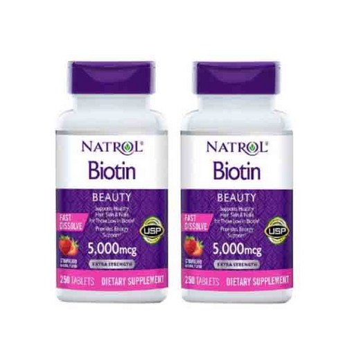 나트롤 비오틴 5000mcg 250정 Natrol Biotin 250 Fast Dissolve Tablets, 1개