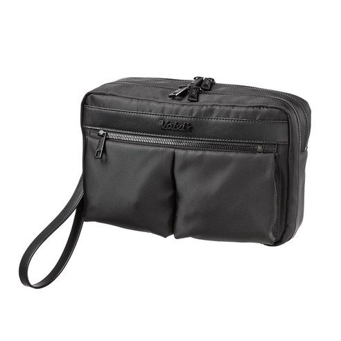 [국내매장상품] 볼빅 골프 파우치 클러치 백 블랙 VBDPPC03BK, ONESIZE, 1개