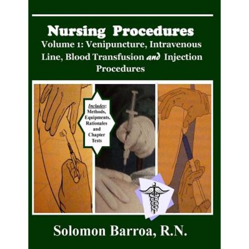 (영문도서) Nursing Procedures Paperback, Createspace Independent Pub..., English, 9781491277416