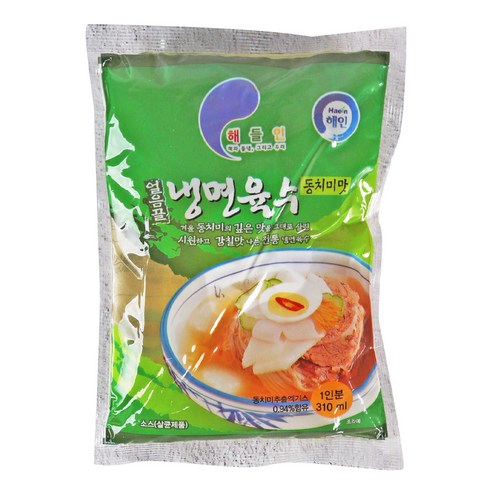 푸드올마켓_ 해인 쇠고기맛 냉면육수 310ml