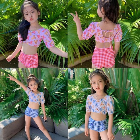 햇살 아래 빛나는 우리 아이, 리틀오즈 수영복 3종 세트로 특별한 여름을!