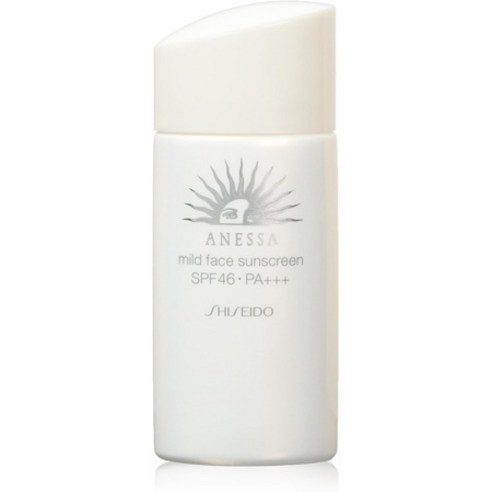 일본직발송 6. 시세이도 아네사 마일드 페이스 선스크린 (SPF46·PA+++) 35ML B003XLQ2PU, One Size, One Color