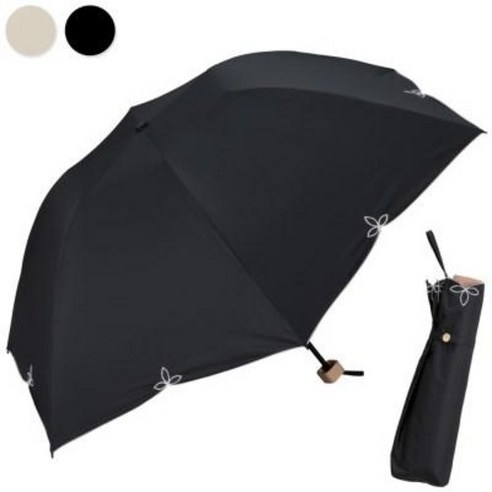 프롬밀란 wpc 검정양산 블랙양면 양우산 수양산 3단 역살대6K W.P.C