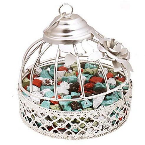 Ghasitaram Gifts Diwali Gifts Diwali Chocolates - Silver Stone Chocolate Cage, 1개