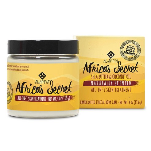 Alaffia 아프리카 시크릿 멀티퍼포즈 스킨 크림, 118ml, 1개