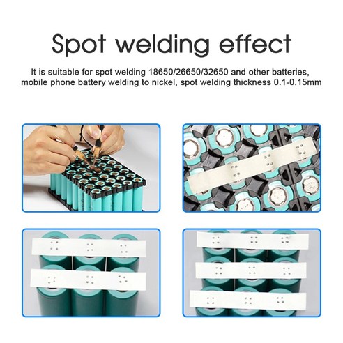 스폿용접기 미니 스폿 5000W 10 기어 0.1-0.15mm 니켈 DIY 용접기 디지털 디스플레이, 5)0.12mm, 1개