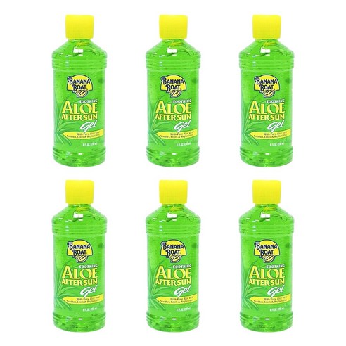 바나나보트 수딩 알로에 애프터 선 젤, 236ml, 6개