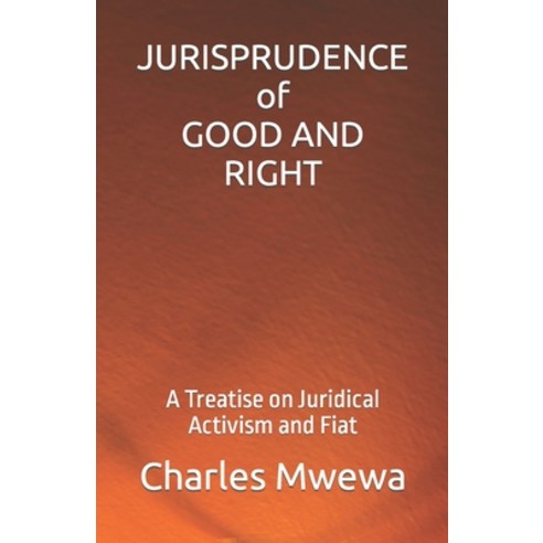 (영문도서) JURISPRUDENCE of GOOD AND RIGHT: A Treatise on Juridical Activism and Fiat Paperback, American College of Physicians, English, 9781998788804