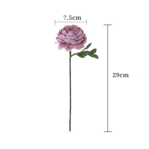 하늘의 우아함을 품은 인조꽃