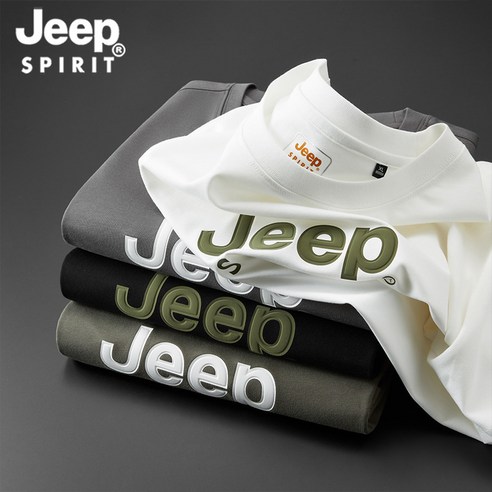폴로셔츠 JEEP SPIRIT 남자 여름 라운드 반팔티 셔츠 HB-T21158+사은품 증정 Best Top3