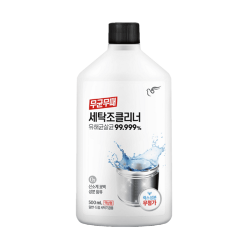 세탁조클리너 세탁기청소 무균무때 피죤 500ml, 1개