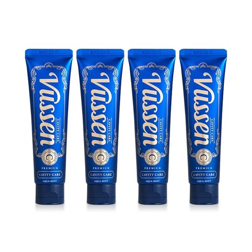 뷰센 C 충치케어 치약, 120g, 4개