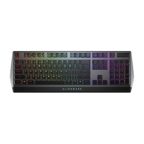 에일리언웨어 RGB 기계식 적축 유선키보드, 블랙, AW510K, 일반형